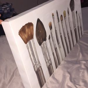 Canvas- Painting- Makeup Brushes